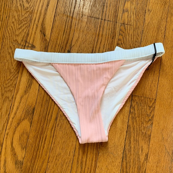 NWT Onia Leila Rib Bottom Tahiti Pink Size S - Picture 3 of 12